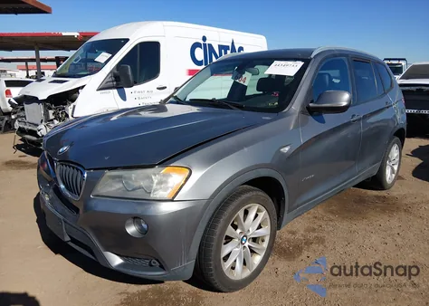 2013 BMW X3 xDrive28I из США, поврежденный, VIN 5UXWX9C5XD0A11807